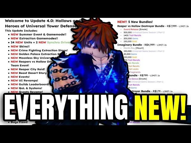 Universal Tower Defense Z Update 4.0 Guide — All Changes, New Units, and Meta Shifts